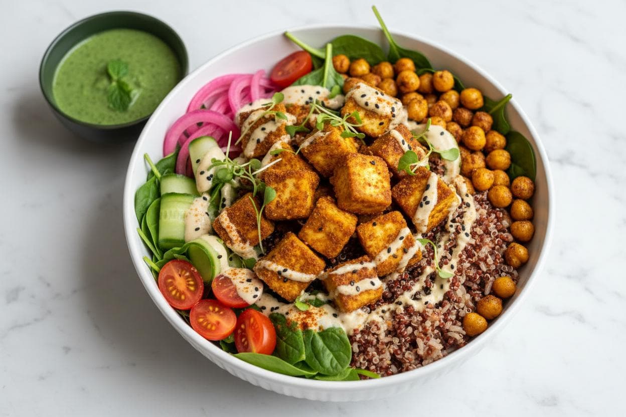 Grilled Paneer Protein Bowl